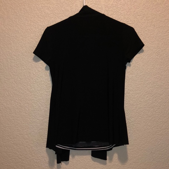 Perception Petite blouse black and white - Picture 2 of 2